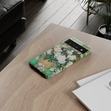 Roses by Vincent Van Gogh Phone Cases