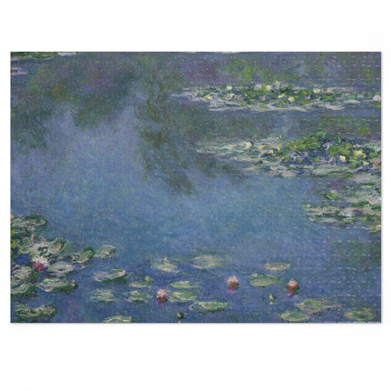 Water Lilies by Claude Monet Puzzle (30, 110, 252, 500-Piece)