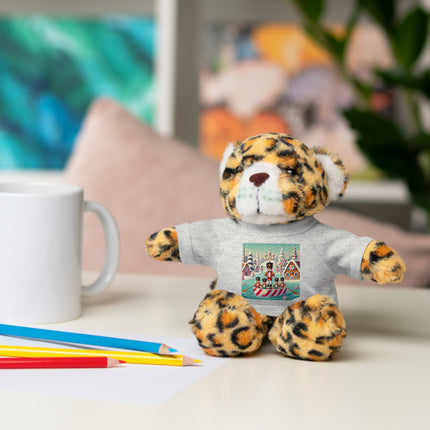 Nutcracker Candy-Striped Adventure Stuffed Animals with Tee