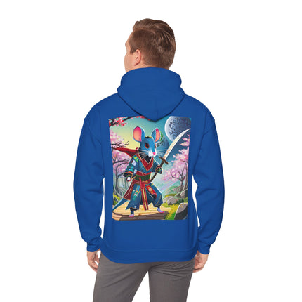 Cyber Samurai Rat – Heavy Blend™ Hooded Sweatshirt