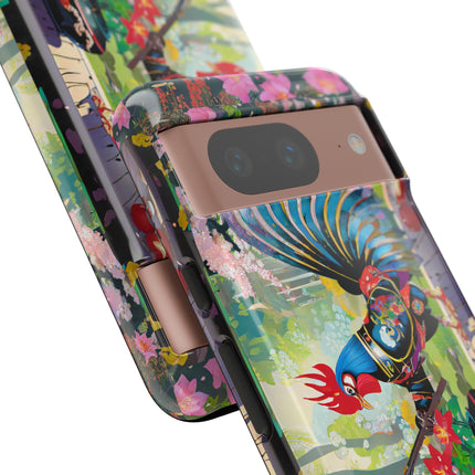 Cyberpunk Rooster Phone Cases