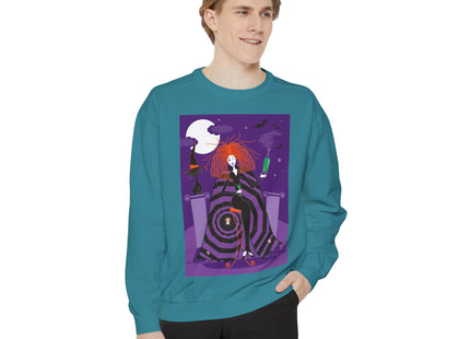 Mystic Elegance Unisex Garment-Dyed Sweatshirt