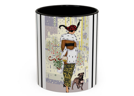 Wrapped in Elegance Colorful Mugs (11oz, 15oz)
