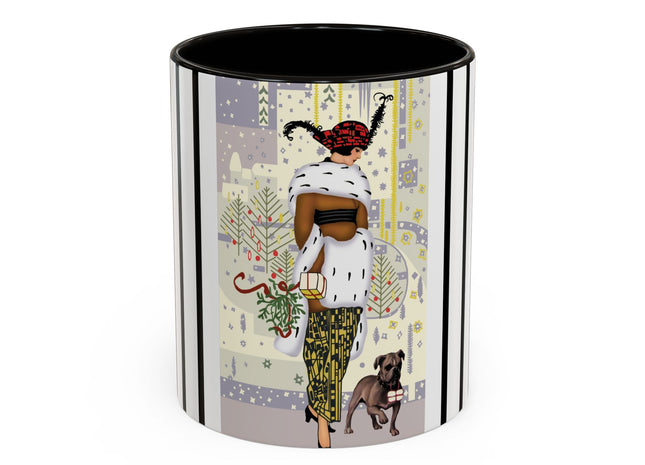 Wrapped in Elegance Colorful Mugs (11oz, 15oz)