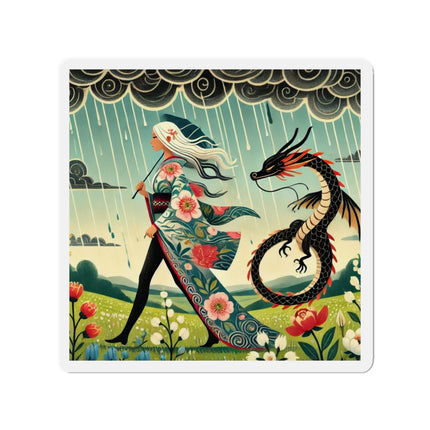 The Dragon Fairy’s Stride Die-Cut Magnets (5 Sizes)