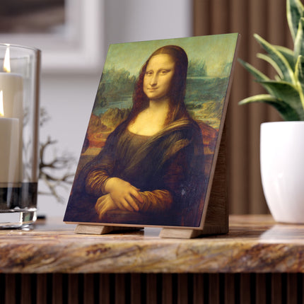 Mona Lisa by Leonardo da Vinci Ceramic Tile