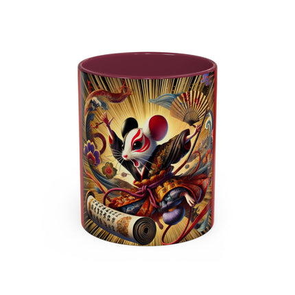 Theatrical Mouse on a Mission Colorful Mugs (11oz, 15oz)