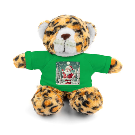 Santa's Joyful Night Stuffed Animals with Tee