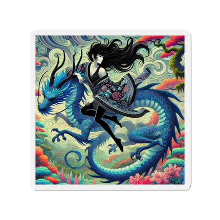 Mystic Guardian of the Sky Die-Cut Magnets (5 Sizes)