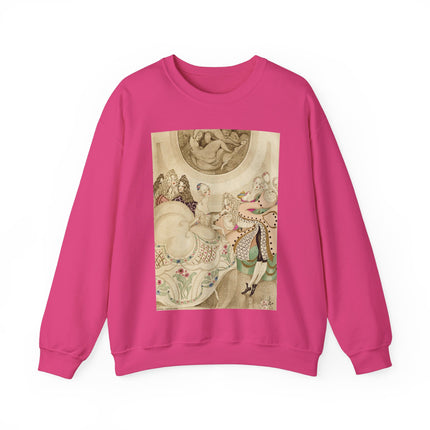 Sur talons rouges (On Red Heels) pl 01 by Gerda Wegener Heavy Blend™ Crewneck Sweatshirt