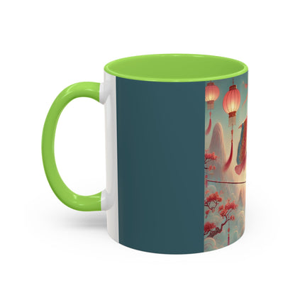 The Lantern Walker Colorful Mugs (11oz, 15oz)