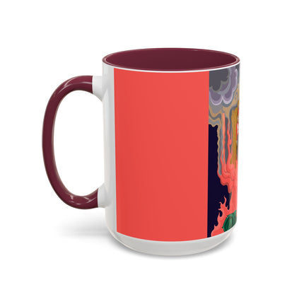 The Firebird's Awakening Colorful Mug (11oz, 15oz) – Ballet Fantasy, Mythic Fire & Art Deco Drama