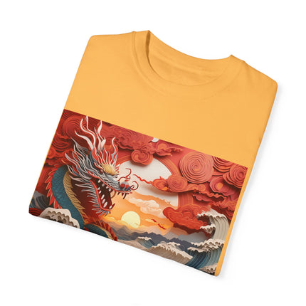 Emergence of the Dragon Unisex Garment-Dyed T-shirt