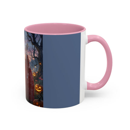 ♥️🎃 The Queen Of Hearts Halloween Masquerade Colorful Mug – Royal Halloween Fantasy