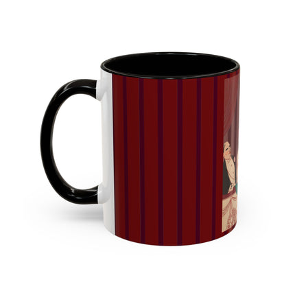 La Loge by George Barbier Colorful Mugs (11oz, 15oz)