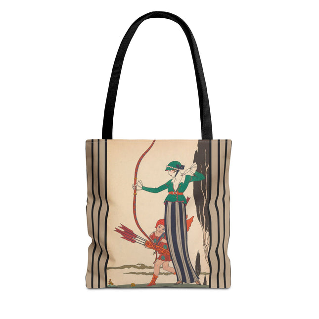 L'Arc Rouge by George Barbier Tote Bag