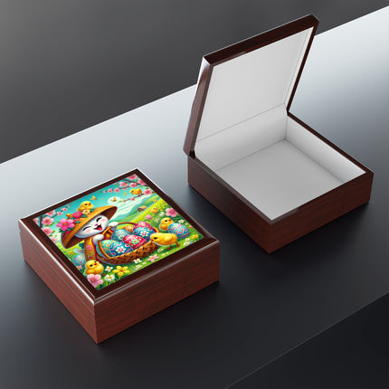 Geisha Kitten’s Easter Delight Jewelry Box