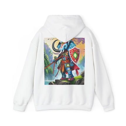 Cyberpunk Elephant – Heavy Blend™ Hooded Sweatshirt