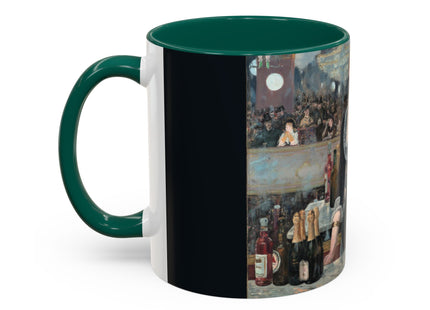 A Bar at the Folies-Bergère by Edouard Manet Colorful Mugs (11oz, 15oz)