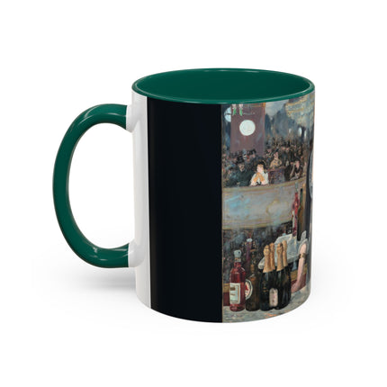 A Bar at the Folies-Bergère by Edouard Manet Colorful Mugs (11oz, 15oz)