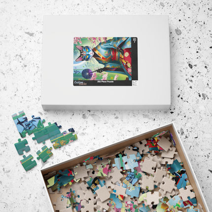 Cyberpunk Geisha Puzzle (110, 252, 520, 1014-piece)