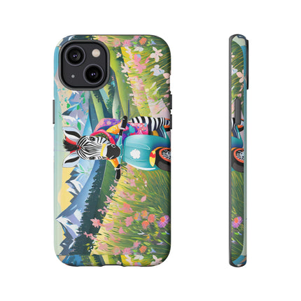 Stripes on Wheels Phone Cases