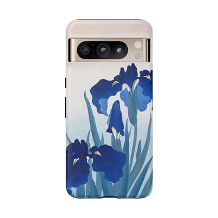 Iris Flowers by Ohara Koson Phone Cases