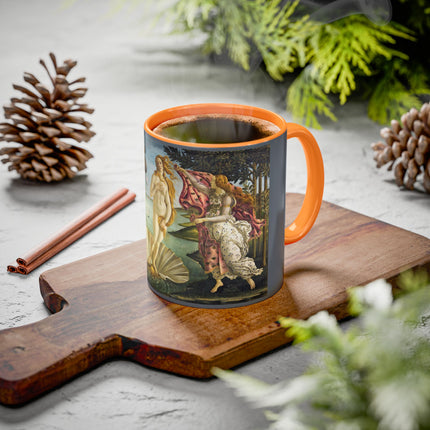 Birth of Venus by Sandro Botticelli Colorful Mugs (11oz, 15oz)