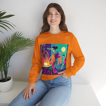 Dance of the Skeleton Ballerinas Unisex Heavy Blend™ Crewneck Sweatshirt