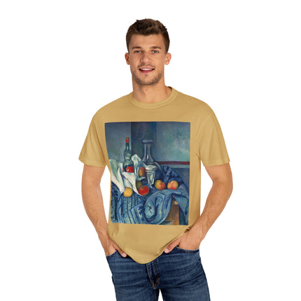 The Peppermint Bottle by Paul Cézanne Unisex Garment-Dyed T-shirt