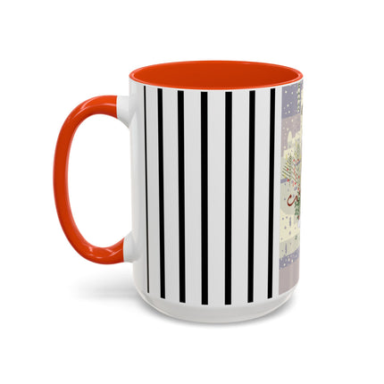 Wrapped in Elegance Colorful Mugs (11oz, 15oz)