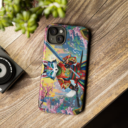 Cyberpunk Samurai Phone Cases