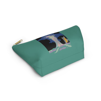 Butterfly Enchantress Cosmetic Bag – Ethereal Art Deco Magic & Pastel Dream