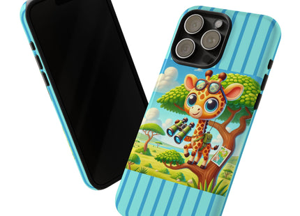 Giraffe Lookout Phone Cases