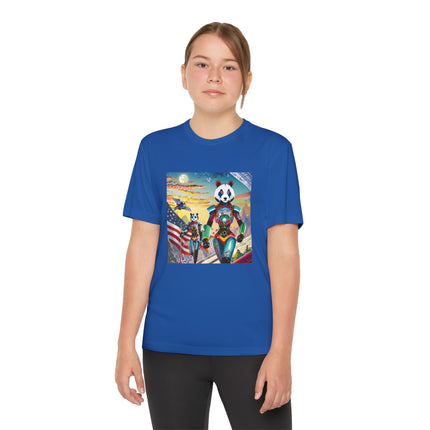 Cyber Punk Robots Youth Competitor Tee