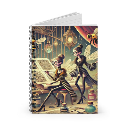 Fairy Designers Spiral Notebook - Ruled Line