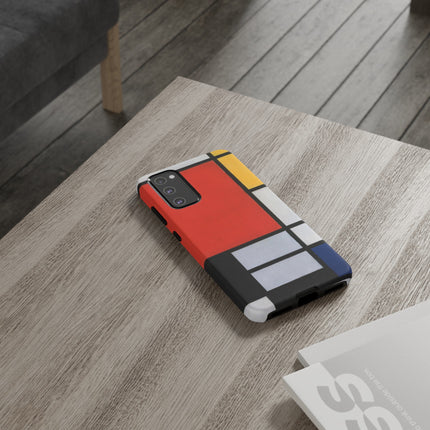 Composition with Red, Yellow, Blue, and Black by Piet Mondrian Phone Cases