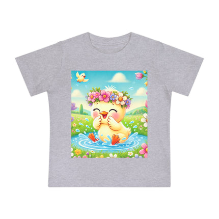 Springtime Splash Duckling Baby T-Shirt – Joyful Moments & Sunny Spring Days