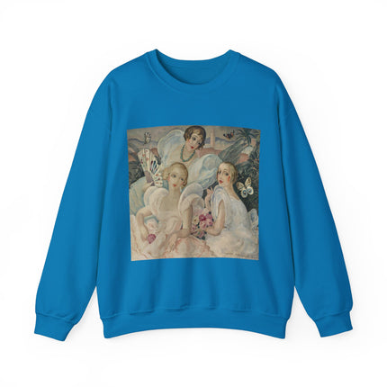 Les Femmes Fatales by Gerda Wegener Heavy Blend™ Crewneck Sweatshirt