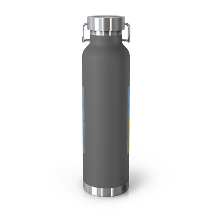 The Bedroom by Vincent van Gogh Copper Vacuum Insulated Bottle, 22oz