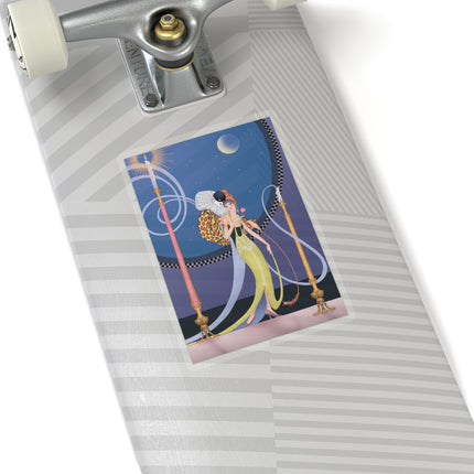 Moonlit Serenade Kiss-Cut Stickers (4 Sizes)