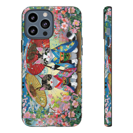 Kimono Kitties Phone Cases