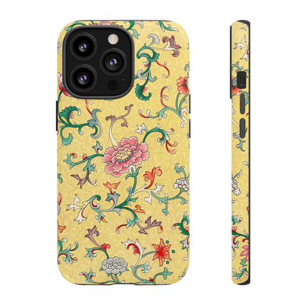 Flower Illustration by Owen Jones Phone Cases