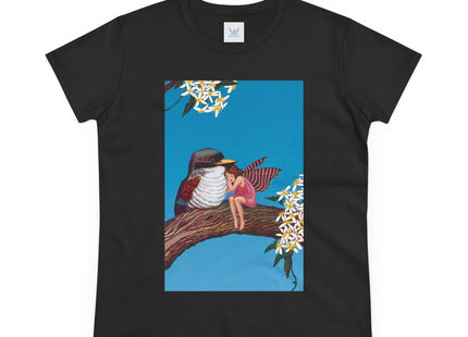 Magnolia Fairy and the Woodland Bird Cotton Tee