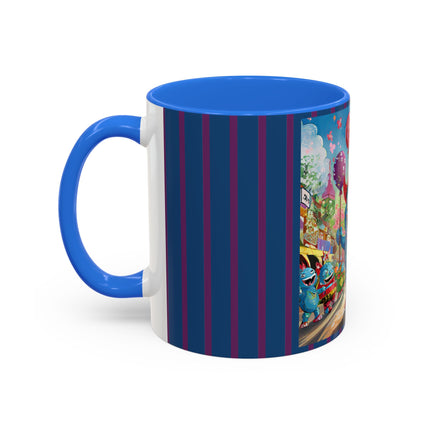 Monster Parade Madness Colorful Mugs (11oz, 15oz)