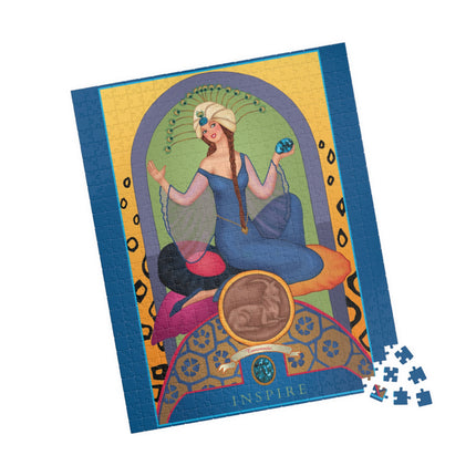 December & Tanzanite (from the Gem Series) by Sofia Chiostri Puzzle (110, 252, 500-Piece)
