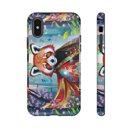Cybernetic Red Panda Phone Cases
