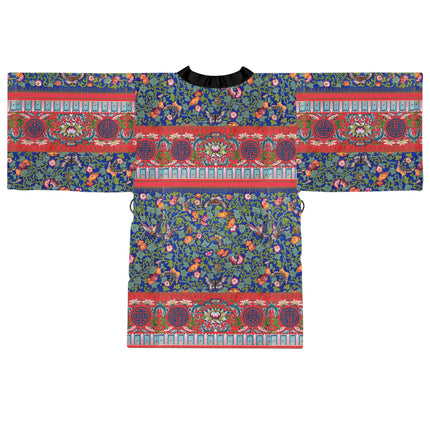 Chinese Ornament by Owen Jones Long Sleeve Kimono Robe (AOP)