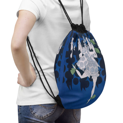 Where is my boy tonight by Ralph Barton Drawstring Bag