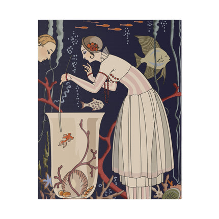 The Dazzling Little Fish – George Barbier’s Art Deco Aquarium